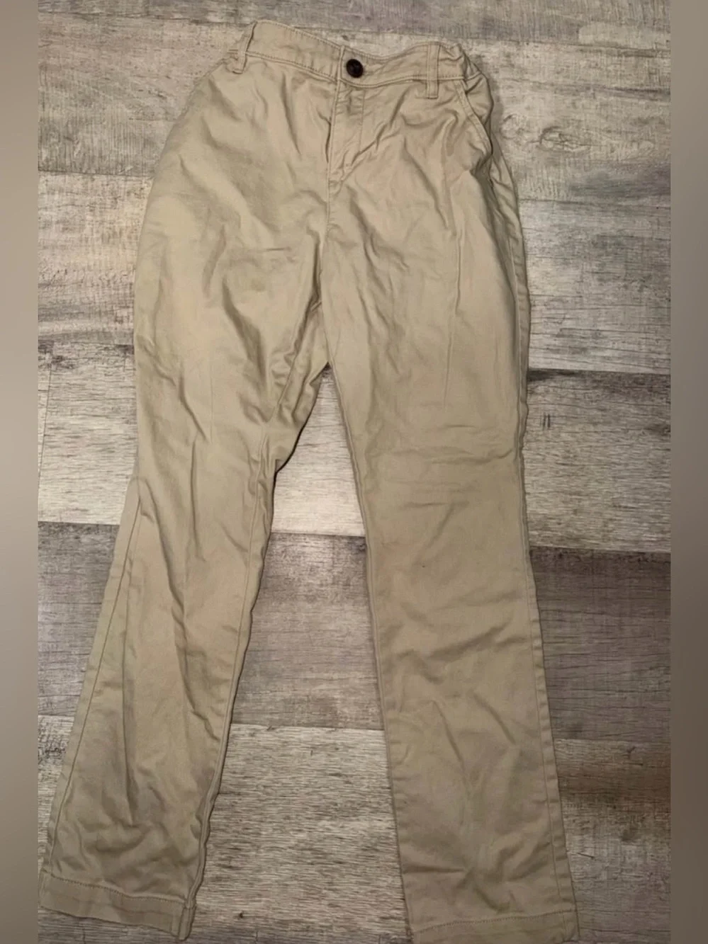 Girls 18 skinny stretch old navy khaki pants